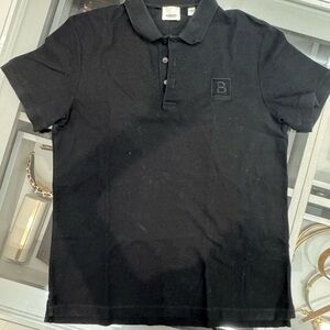 Burberry Black Polo Shirt